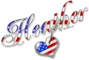 USA Heart-Heather