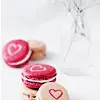 Heart Macarons