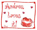 Andrea loves it!