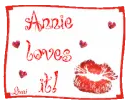 Annie loves it!