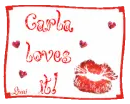 Carla loves it!