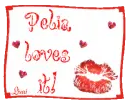 Pelia loves it!