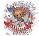 4th of july-Annie