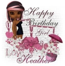 Happy birthday-Heather