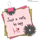 A note so say hi!