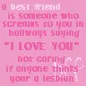 a friend