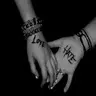 hand in mine