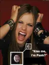 she NEVER said she was punk