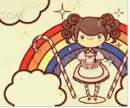 Cute Rainbow girl