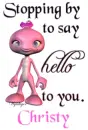 Stopping by to say hello