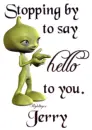 Stopping by to say hello