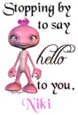 Stopping by to say hello