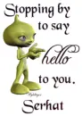 Stopping by to say hello