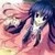 Cute Anime Girl with Kitten