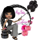 Girl in Black frame-Jane