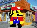 mario eating mushrooms
