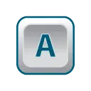 A-letter blue