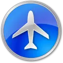 âœˆ button Blue