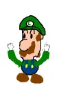 paper luigi caramelldanen