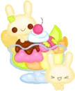 Bunny ice cream