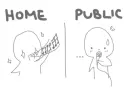 Singing at Home/in Public