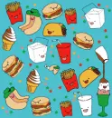 Cute Food Background