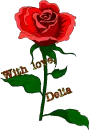 With love, Delia