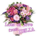 Lots of love from Delia