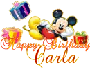 happy birthday carla