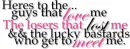 Here's To...