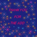 thankyou for the add