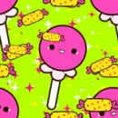 Kawaii Candy Background
