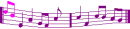 PURPLE MUSIC NOTES