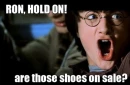Are Those Shoes On Sale?