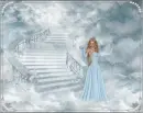 The girl in the clouds