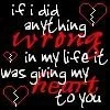 If I Did Anything Wrong...