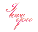 I love you