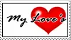 My Love's A Revolver Stamp