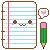 kawaii paper