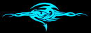 Tribal Divider Cyan