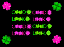 Neon Good Luck BG