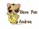 Summer Fun Kitty - Andrea