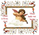 Angel singing