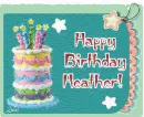 Happy Birthday Heather