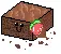 Chocolate Brownie With Strawberry