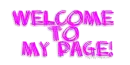 Welcome to my page
