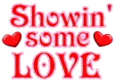 showin love