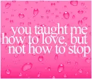 How to stop_love