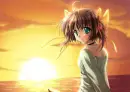 on th beach 