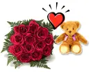 roses n teddy